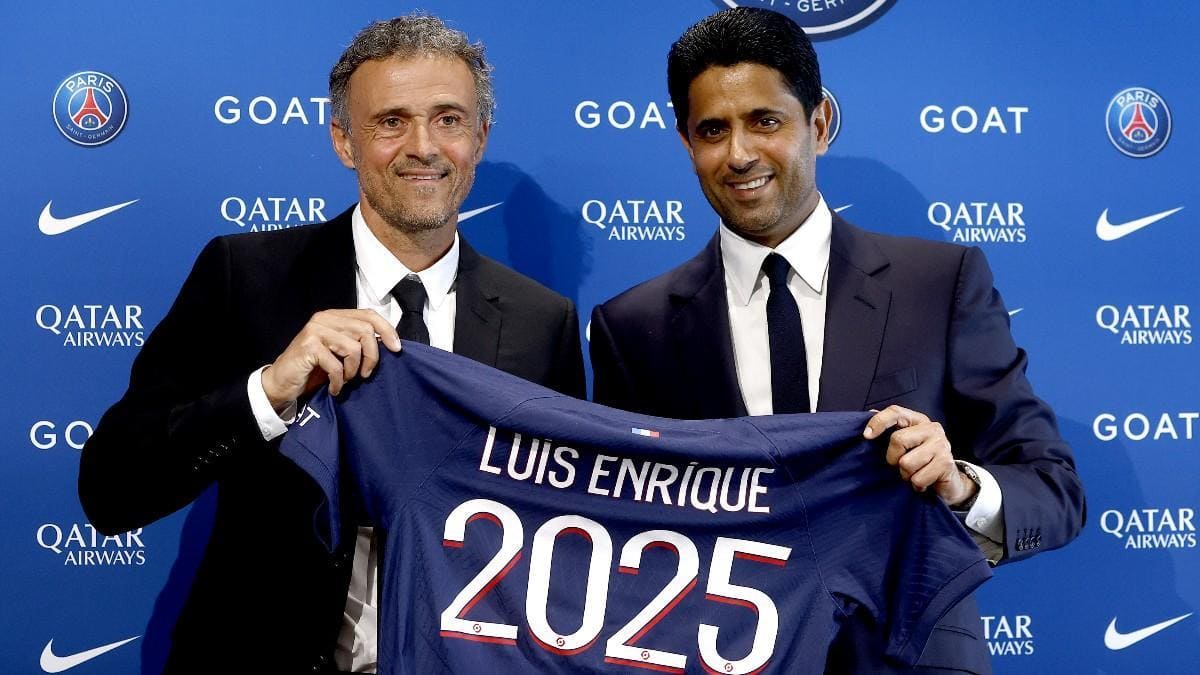 Luis Enrique presentado como entrenador del PSG