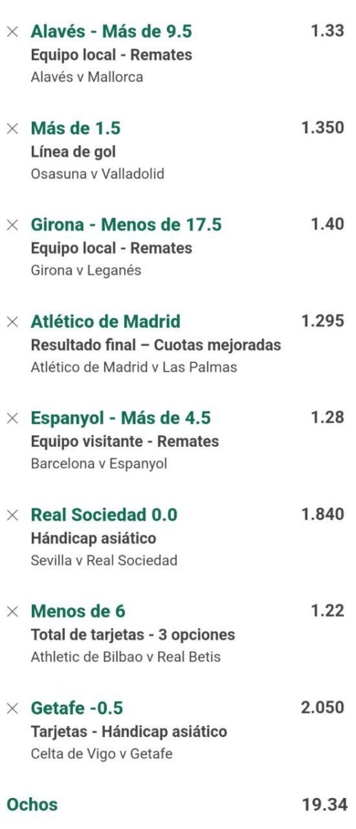 funbet de la jornada 12 de la liga