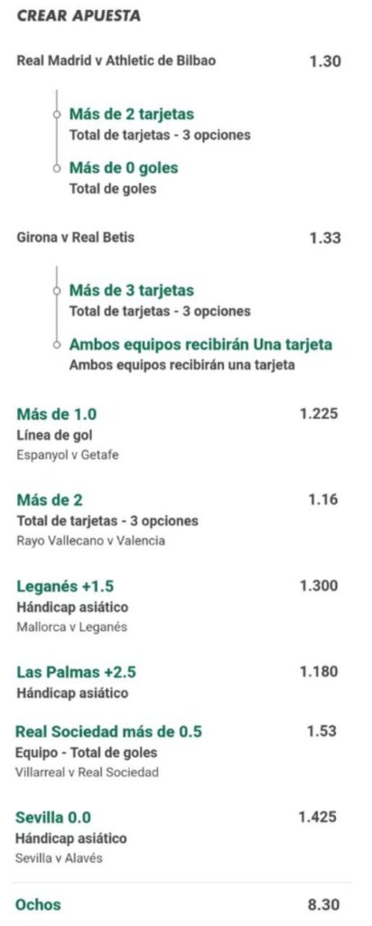 funbet de la jornada 32 de la liga