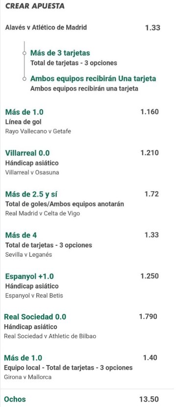 funbet de la jornada 34 de la liga